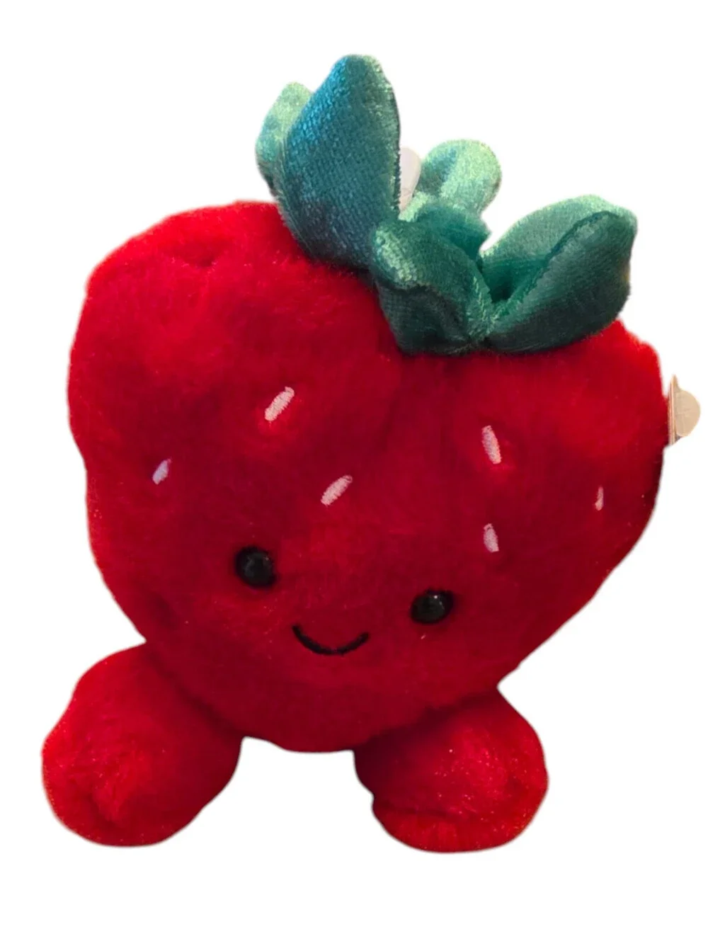 Aurora Palm Pals Juicy Strawberry plush toy Fruit Red NEW